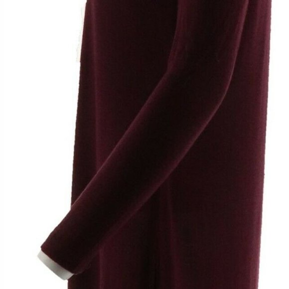 WOMEN'S SIZE M  Brushed Hacci Cold Shoulder Dress - Picture 6 of 6